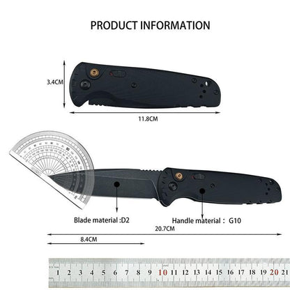 4300BK-02 CLA Utility Button Lock Folding Tool
